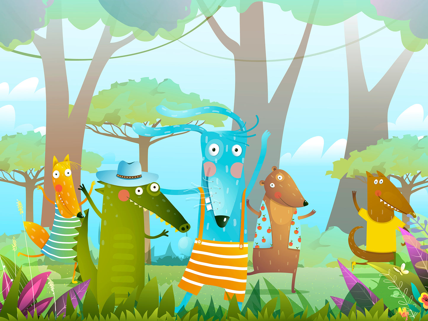 Kids Room 084 Wall Mural Wallpaper