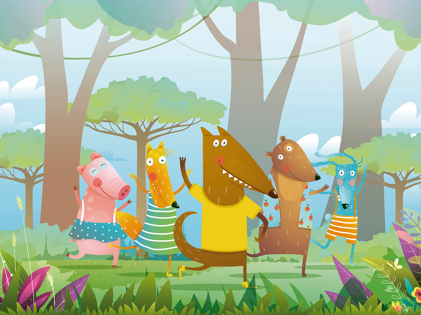 Kids Room 086 Wall Mural Wallpaper