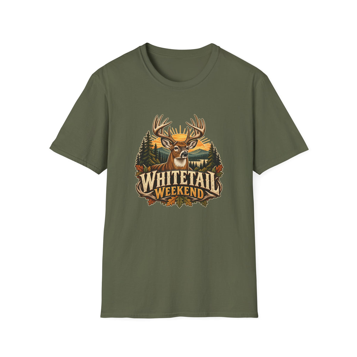 Whitetail Weekend T-Shirt | Vintage Buck Hunting Outdoors Tee