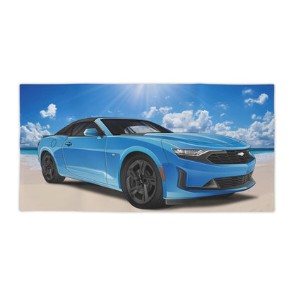 2023 Convertible Car Art Beach Towels