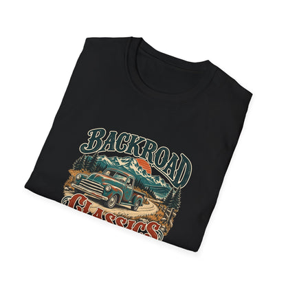 Backroad Classics T-Shirt | Vintage Pickup Truck Outdoors Tee