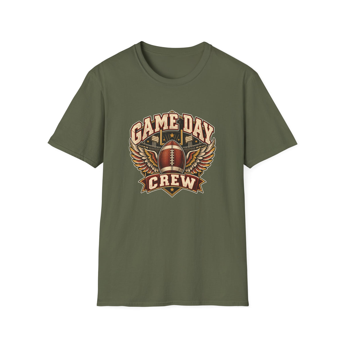 Game Day Crew T-Shirt | Vintage Football Tailgate Graphic Tee