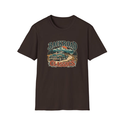 Backroad Classics T-Shirt | Vintage Pickup Truck Outdoors Tee