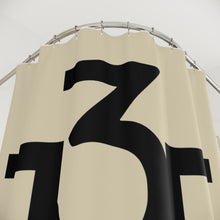 Modern Farmhouse Shower Curtain - Three Filly Farm Design