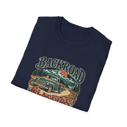 Backroad Classics T-Shirt | Vintage Pickup Truck Outdoors Tee