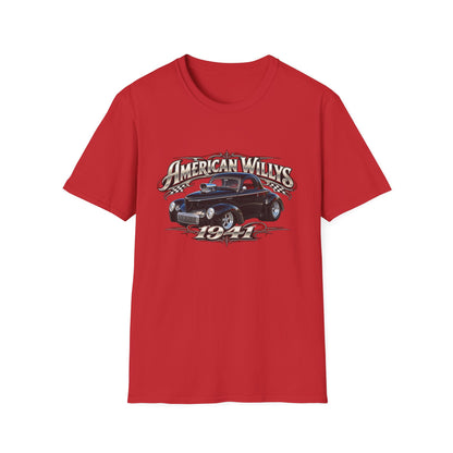 American Willys 1941 Classic Car Graphic T-Shirt