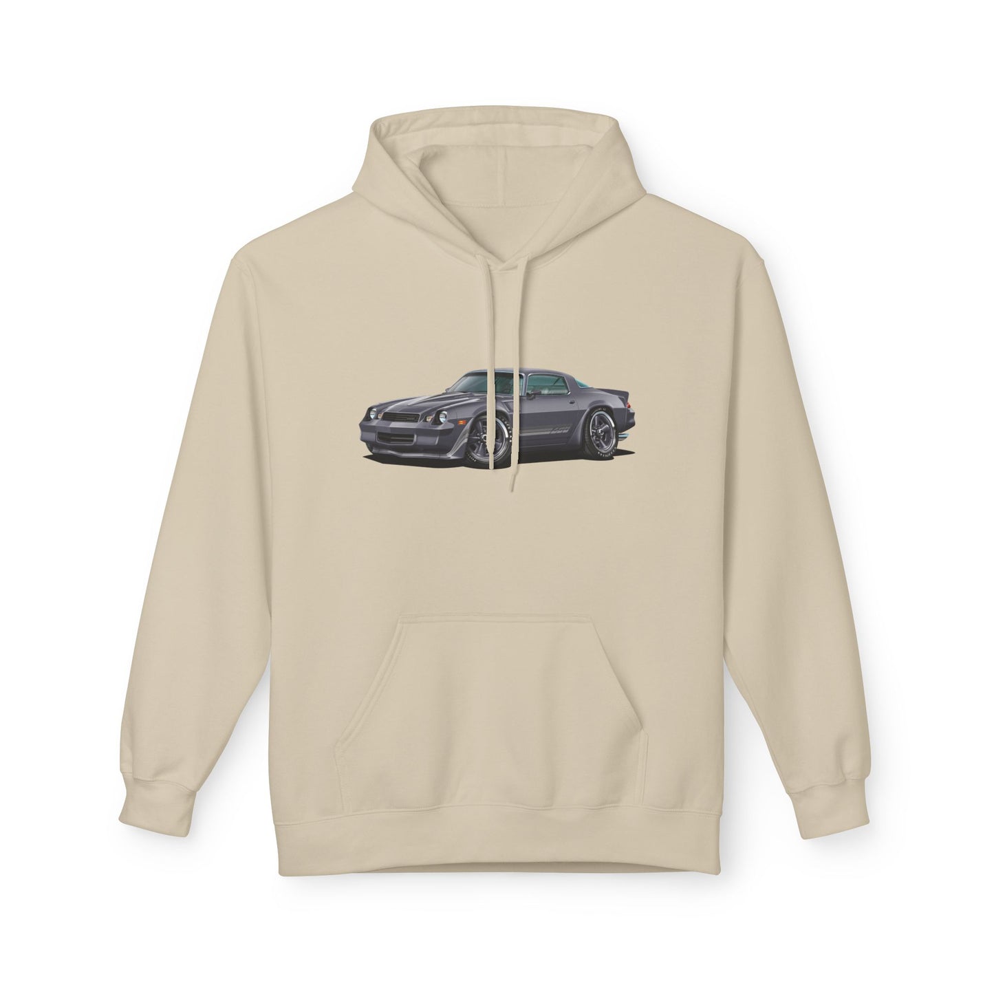 1981 Camaro Muscle Car Split-Image Hoodie