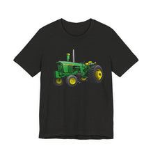 John Deere Style Green Tractor T-Shirt - Vintage Farmwear Tee for Tractor Lovers