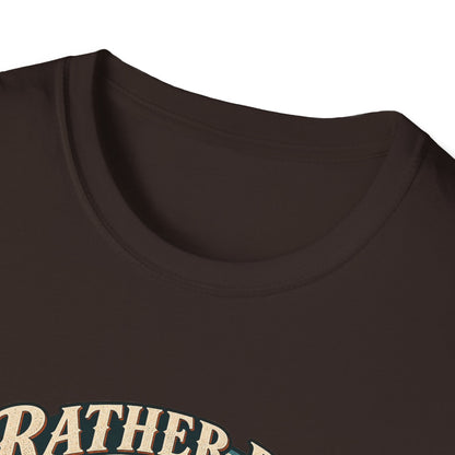 Rather Be Casting T-Shirt | Vintage Trout Fly Fishing Tee
