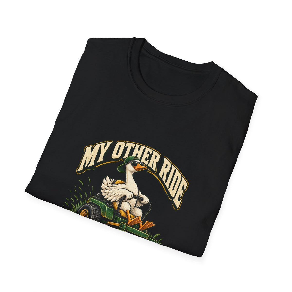 My Other Ride Is a Lawn Mower T-Shirt | Funny Goose Tee