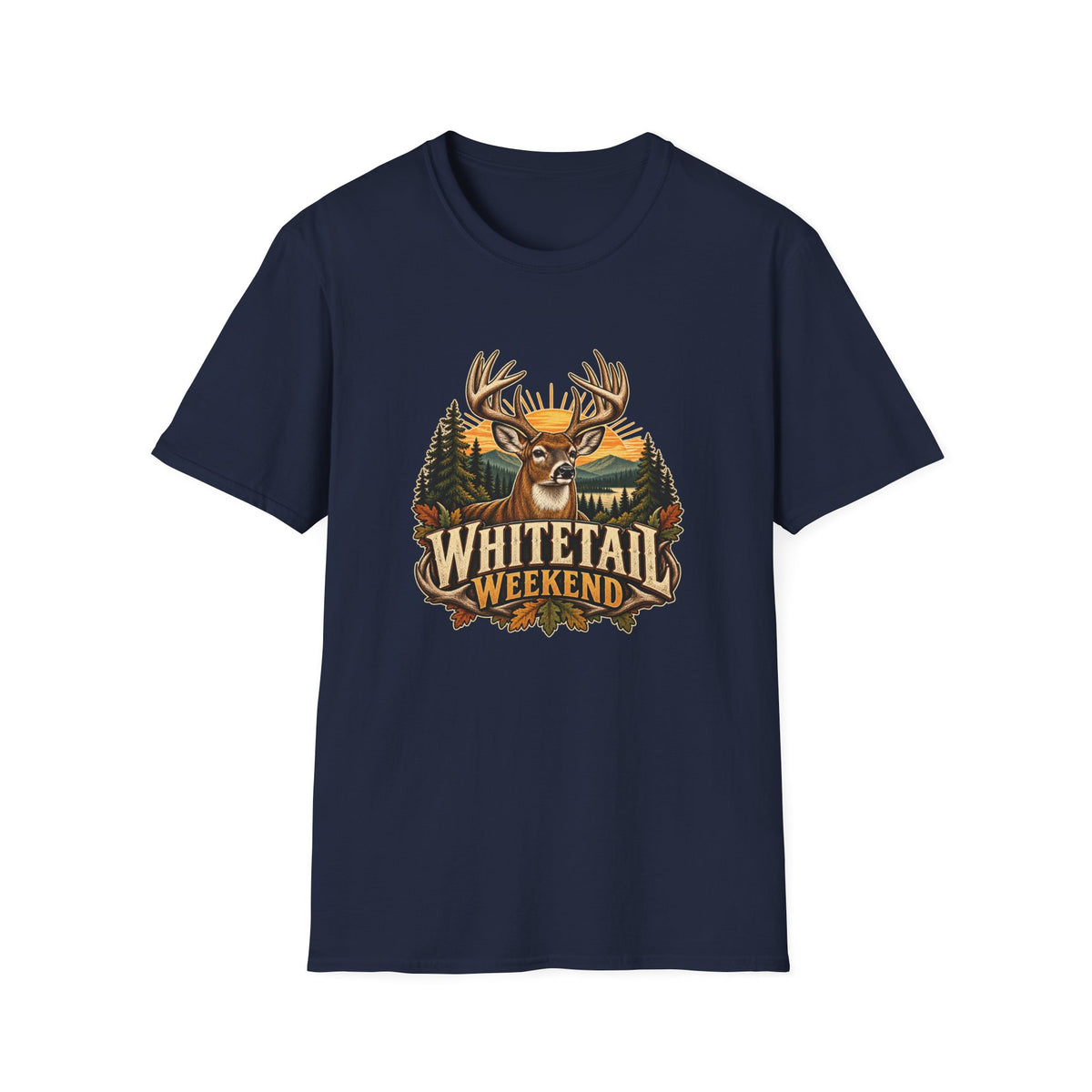 Whitetail Weekend T-Shirt | Vintage Buck Hunting Outdoors Tee