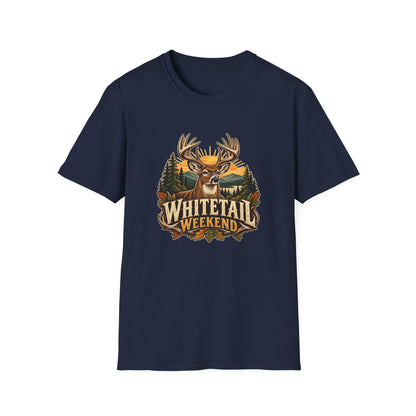 Whitetail Weekend T-Shirt | Vintage Buck Hunting Outdoors Tee