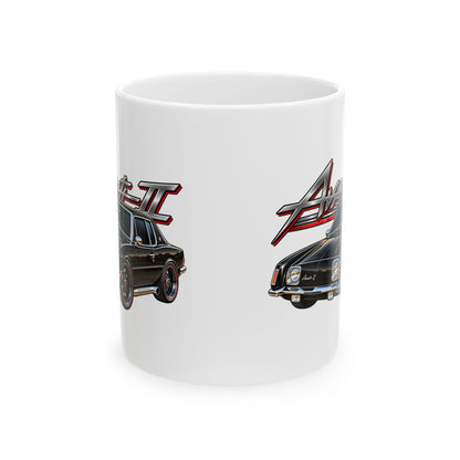 Avanti II Classic Muscle Car Enthusiast Ceramic Mug
