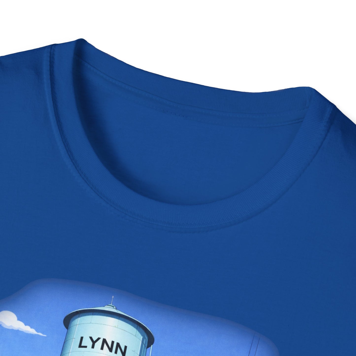 Lynn Water Tower T-Shirt — Cartoon Lynn Water Tower Design