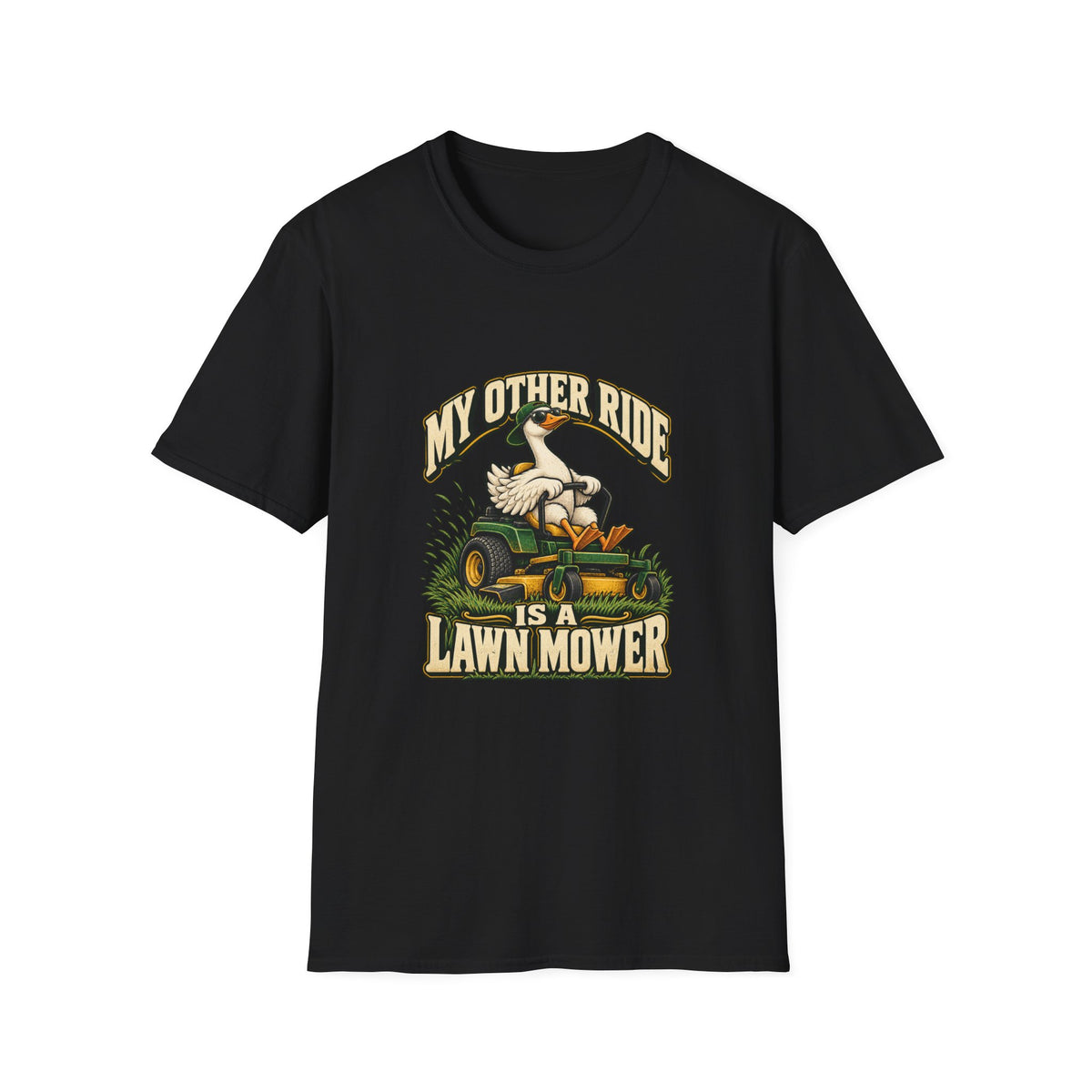 My Other Ride Is a Lawn Mower T-Shirt | Funny Goose Tee
