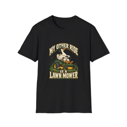 My Other Ride Is a Lawn Mower T-Shirt | Funny Goose Tee