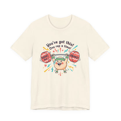 You’ve Got This One Rep at a Time Tee | gymtimidation start small fitness shirt