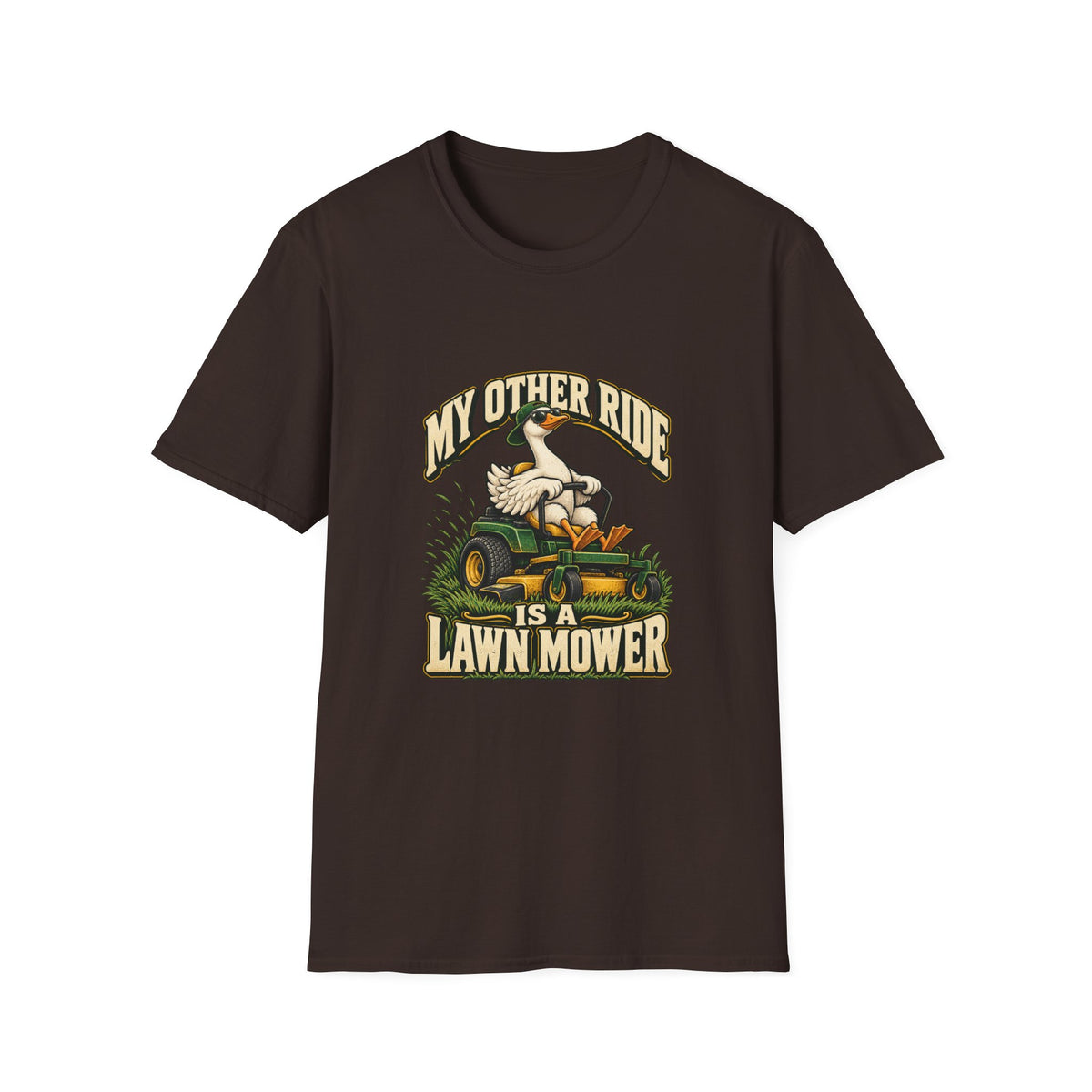 My Other Ride Is a Lawn Mower T-Shirt | Funny Goose Tee