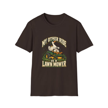 My Other Ride Is a Lawn Mower T-Shirt | Funny Goose Tee