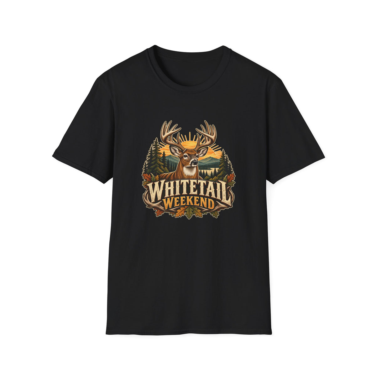 Whitetail Weekend T-Shirt | Vintage Buck Hunting Outdoors Tee