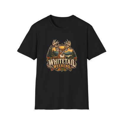 Whitetail Weekend T-Shirt | Vintage Buck Hunting Outdoors Tee