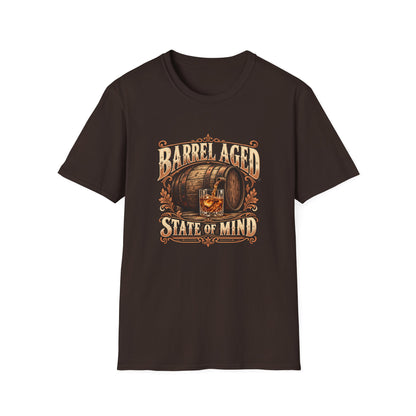 Barrel Aged State of Mind T-Shirt | Vintage Bourbon Whiskey Tee