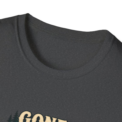 Gone Fishing Problems Can Wait T-Shirt | Funny Otter Tee