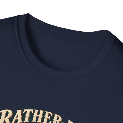 Rather Be Casting T-Shirt | Vintage Trout Fly Fishing Tee