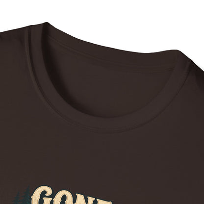 Gone Fishing Problems Can Wait T-Shirt | Funny Otter Tee