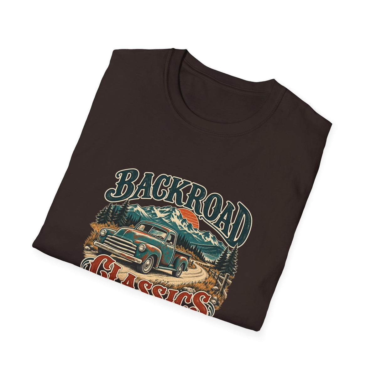 Backroad Classics T-Shirt | Vintage Pickup Truck Outdoors Tee
