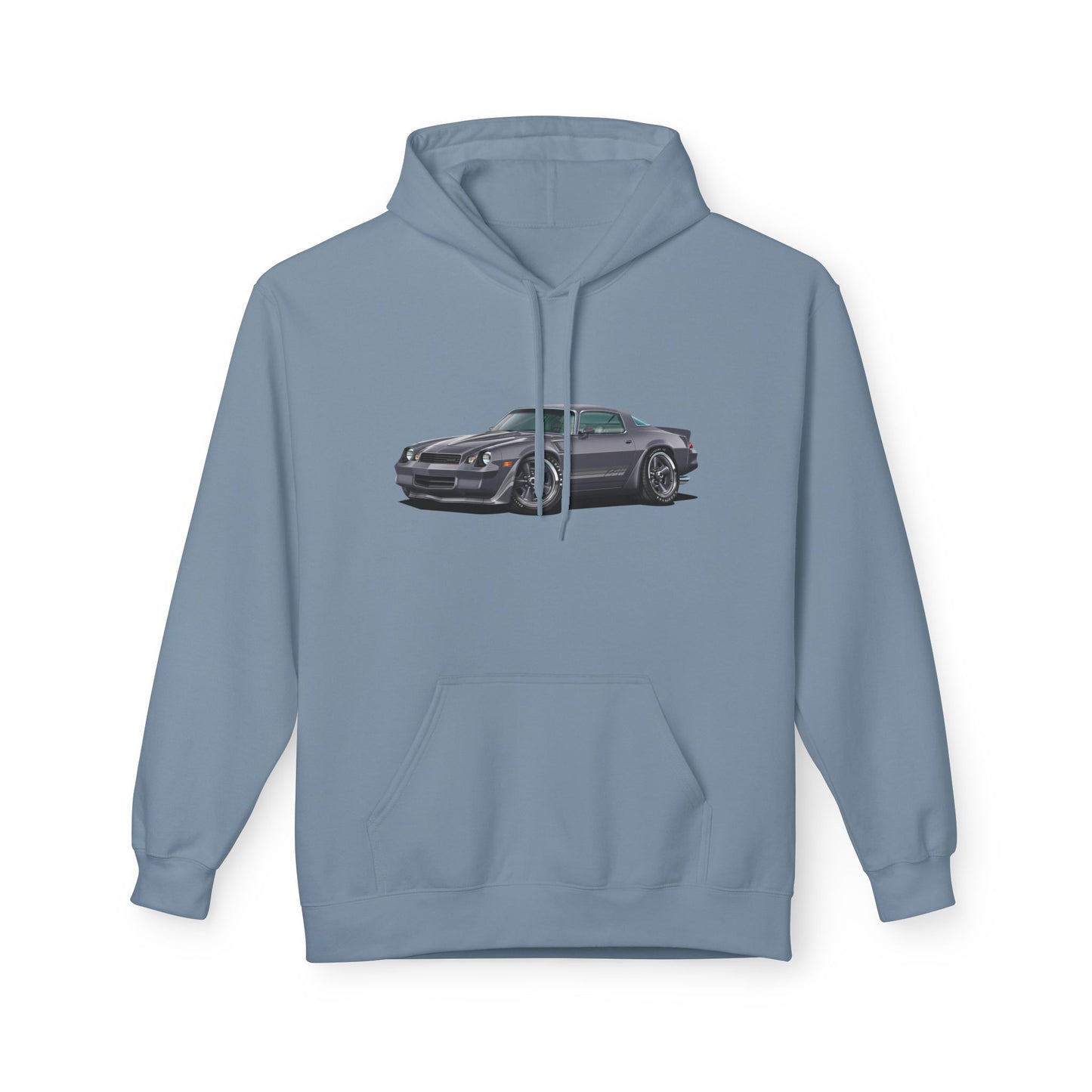 1981 Camaro Muscle Car Split-Image Hoodie