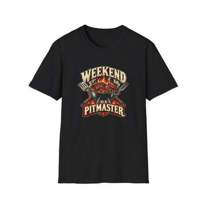 Weekend Pitmaster T-Shirt | Vintage Barbecue Grill Graphic Tee