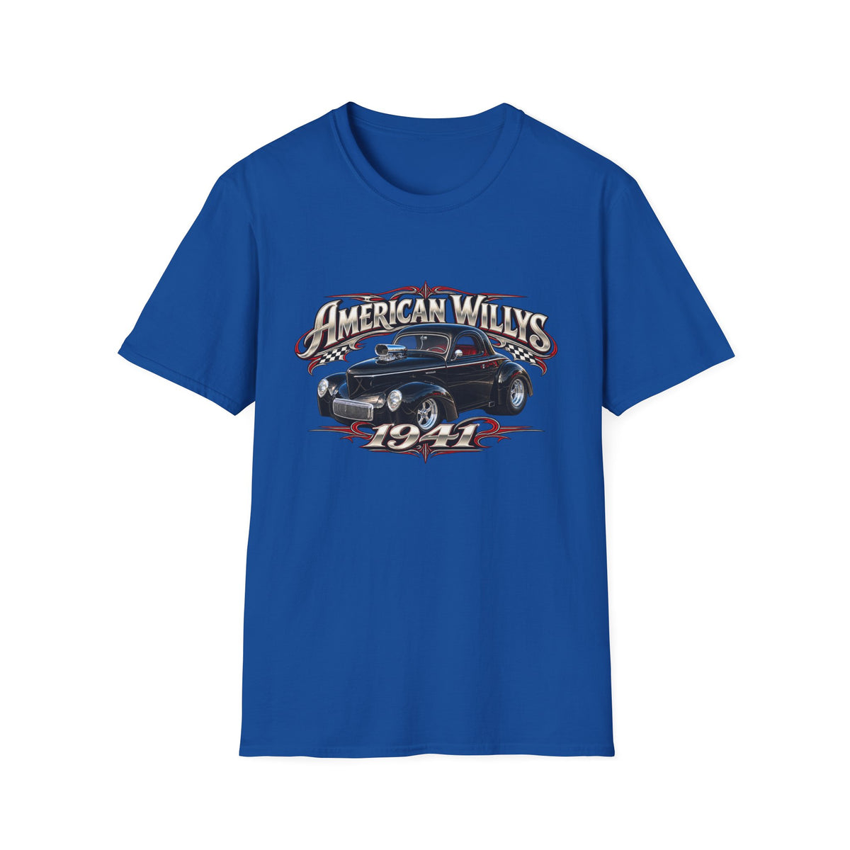 American Willys 1941 Classic Car Graphic T-Shirt