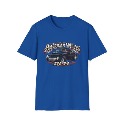 American Willys 1941 Classic Car Graphic T-Shirt