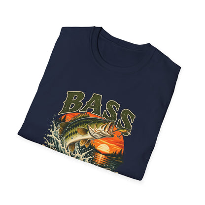 Bass Mode T-Shirt | Vintage Largemouth Bass Fishing Tee