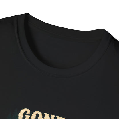 Gone Fishing Problems Can Wait T-Shirt | Funny Otter Tee