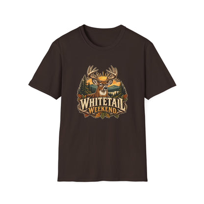 Whitetail Weekend T-Shirt | Vintage Buck Hunting Outdoors Tee