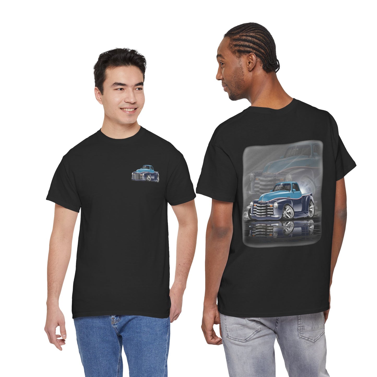 1952 Chevy 3100 Pickup Truck Unisex Heavy Cotton Tee