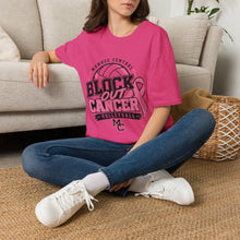 Volleyball "Block Out Cancer" T-Shirt — Monroe Central Breast Cancer Awareness