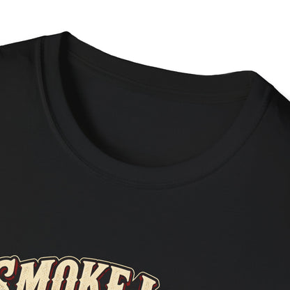Smoke Low Aim High T-Shirt | Vintage BBQ Smoker Pitmaster Tee