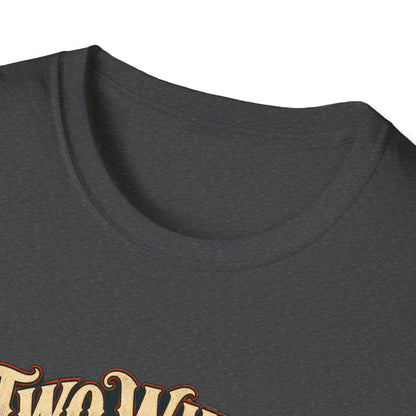 Two Wheels No Worries T-Shirt | Vintage Cruiser Motorcycle Tee