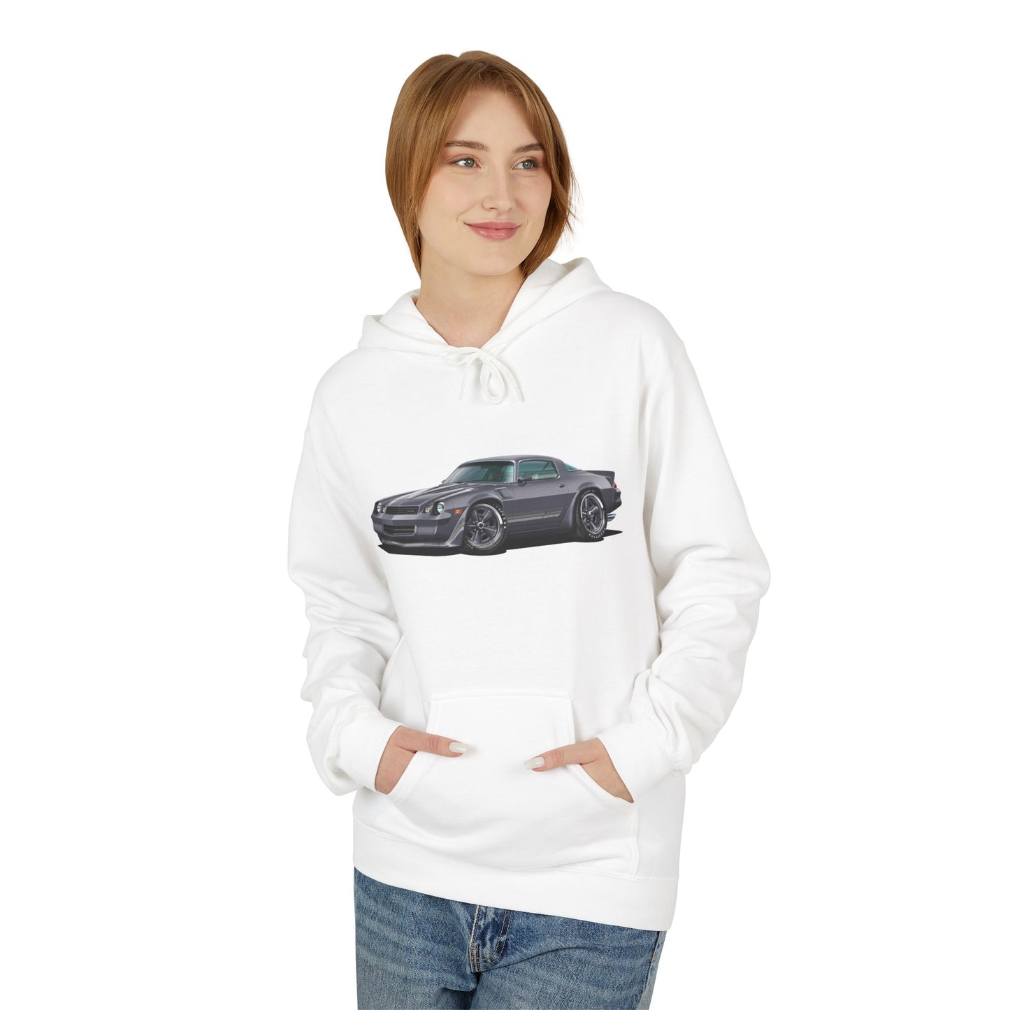 1981 Camaro Muscle Car Split-Image Hoodie