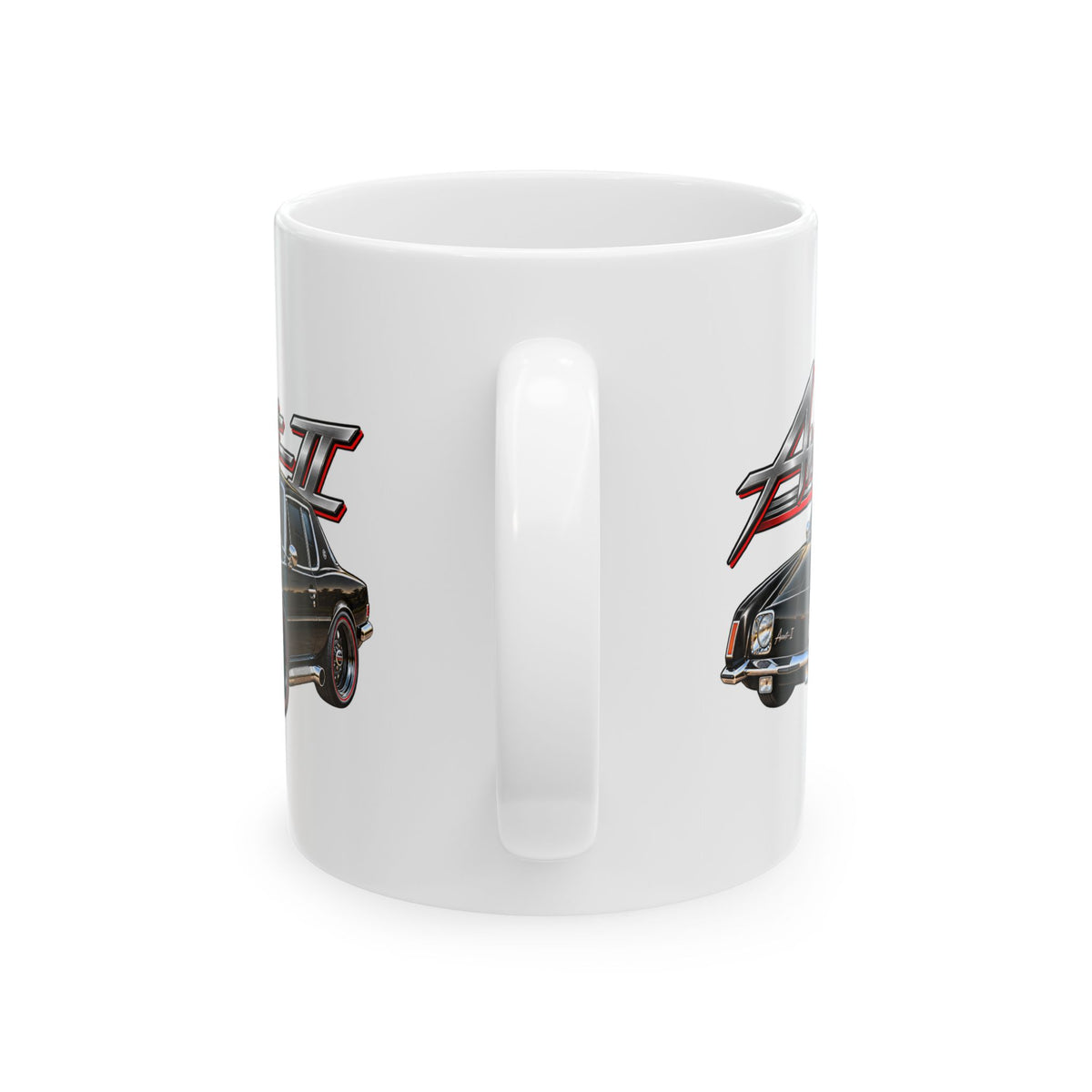 Avanti II Classic Muscle Car Enthusiast Ceramic Mug