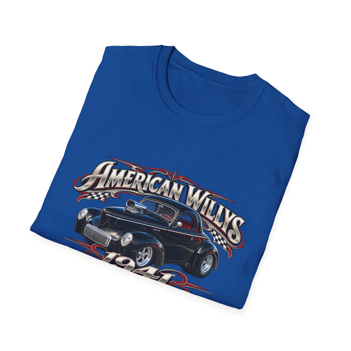 American Willys 1941 Classic Car Graphic T-Shirt