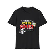 Funny "I'm Often Mistaken for an Adult Because of My Age" T-Shirt