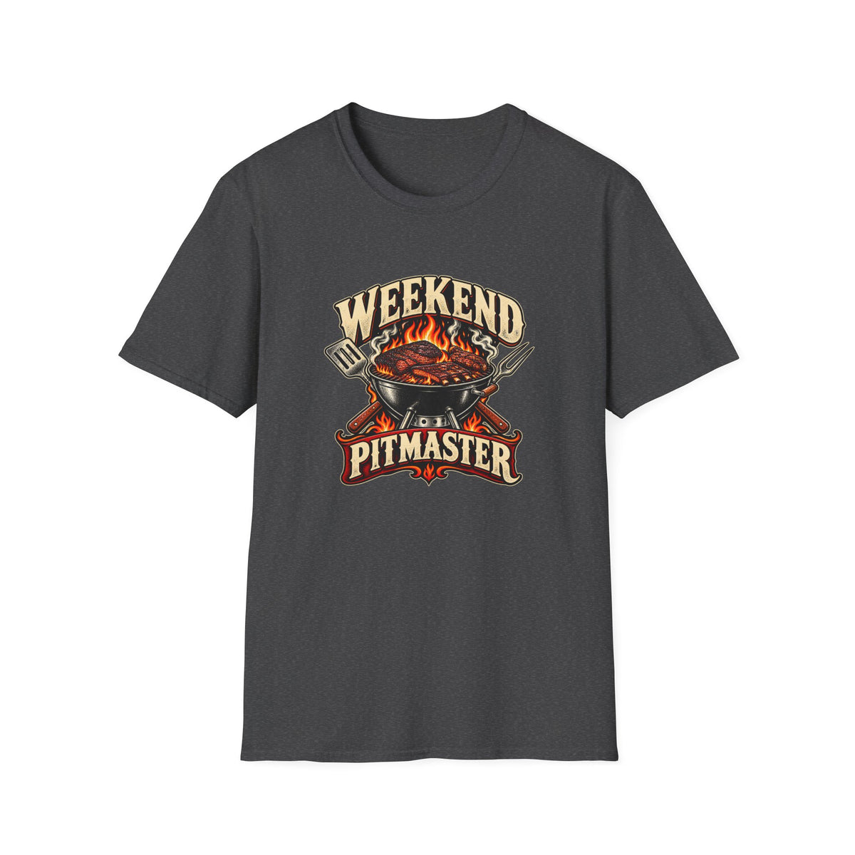 Weekend Pitmaster T-Shirt | Vintage Barbecue Grill Graphic Tee