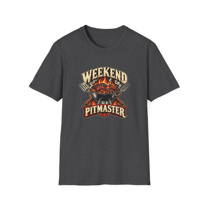 Weekend Pitmaster T-Shirt | Vintage Barbecue Grill Graphic Tee