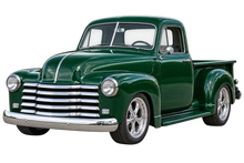 Forest Green 1953 Chevrolet 3100 transparent classic pickup decal artwork