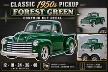 Forest Green 1953 Chevrolet 3100 decal product showcase