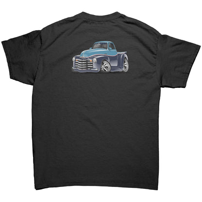 1952 Chevy 3100 Pickup Truck Cartoon Hot Rod T Shirt
